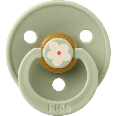 Bibs Studio Colour Jasmine Kauçuk Emzik - Sage 6-18 Ay