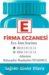 İlaç Şişesi Magnet No:4 - 1000 Adet