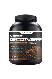 Viapecia Gainer Çikolata Aromalı Karbonhidrat Tozu 3000 gr