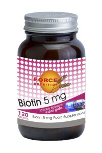 Force Nutrition Biotin 5 mg 120 Tablet - 2 Adet