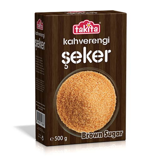 Takita Kahverengi Şeker 500gr Toz