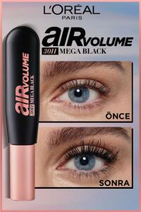L'Oreal Paris Maskara Volume Mega Air Black