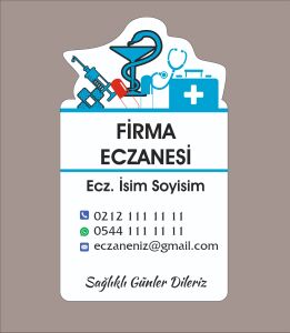 Eczane Magnet No:24 - 1000 Adet