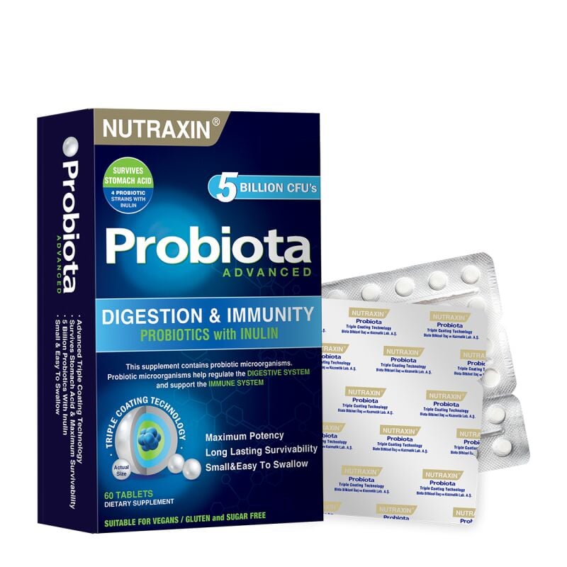 NUTRAXIN PROBIOTA ADVANCED 60 TABLET