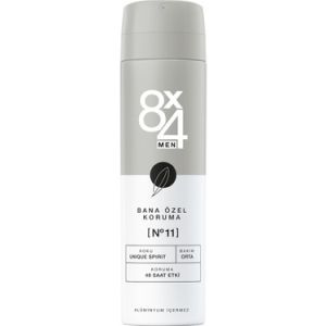 8x4 Unique Spirit Sprey Deodorant No: 11 150 ml