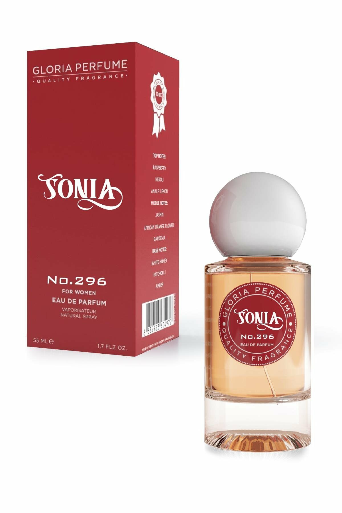 Gloria Perfume Sonia Kadın Parfümü EDP 55 ml