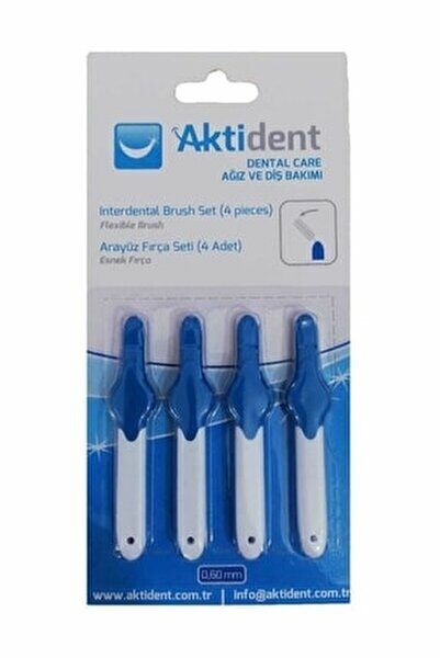 Pakdent Arayüz Fırçası 0,60 mm 6'lı - Mavi