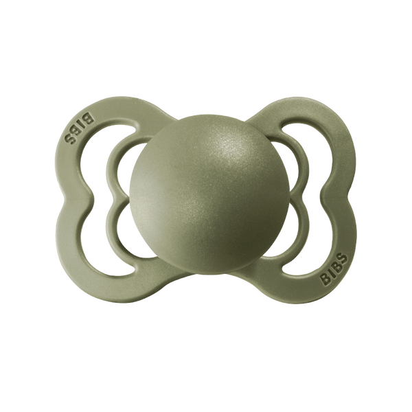 Bibs Supreme Silikon 6+ Ay Emzik - Olive