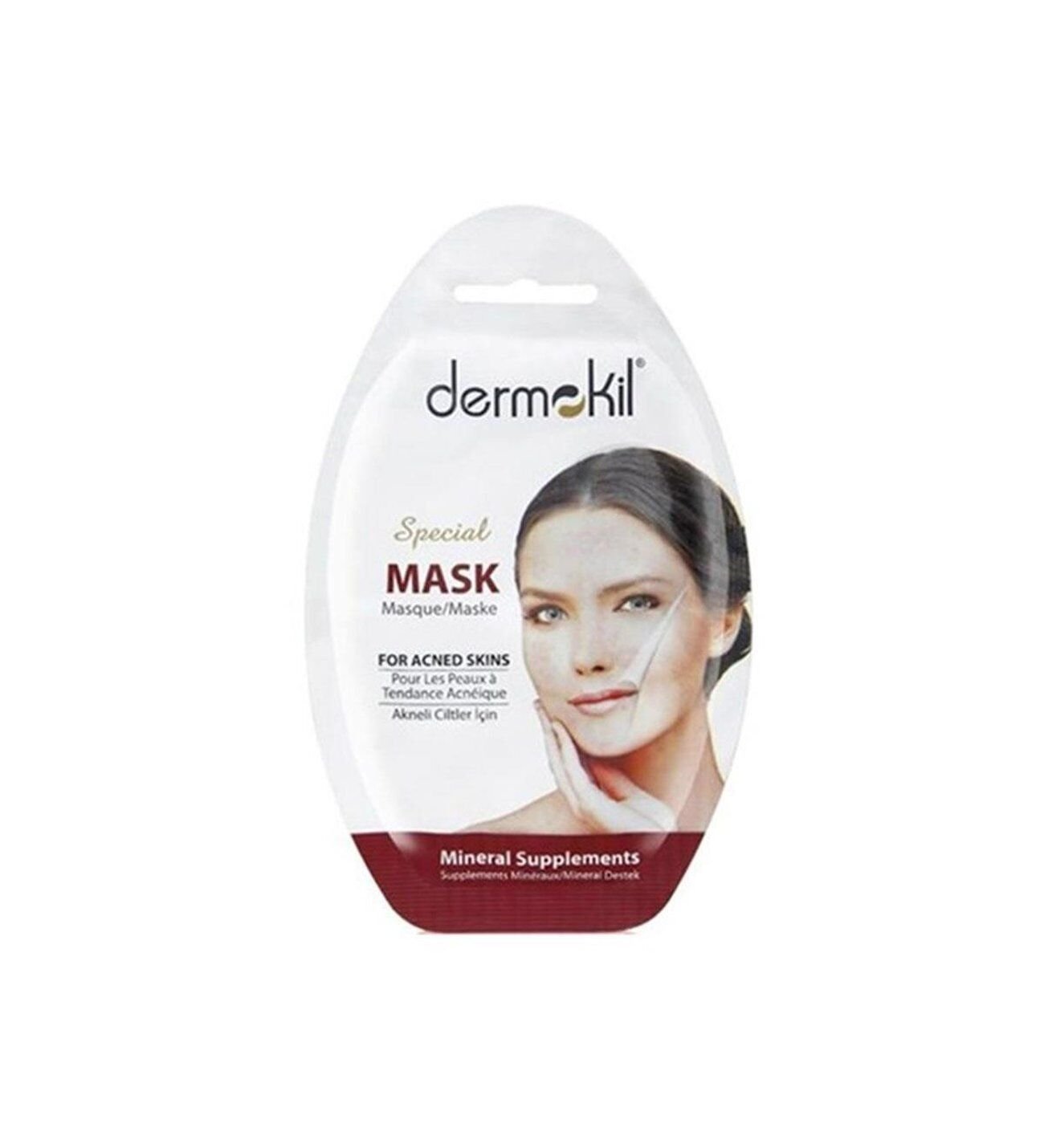 Dermokil Special Akneli Ciltler İçin Tek Kullanımlık Maske 15 ml
