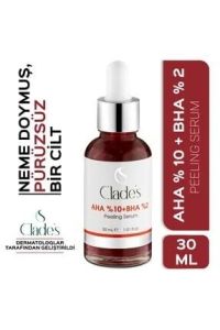 Clades AHA %10 + BHA %2 Peeling Serum 30 ml