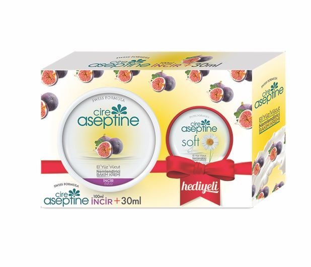 Cire Aseptine İncir Bakım Kremi 100ml + Papatya Özlü 30ml Hediye