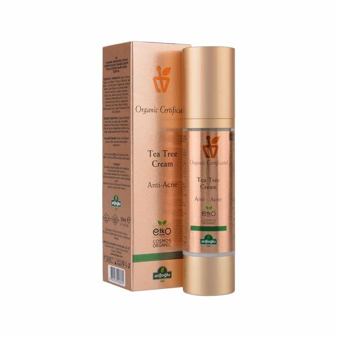 Arifoğlu Organik Çay Ağacı Kremi Akne Karşıtı 50 ml