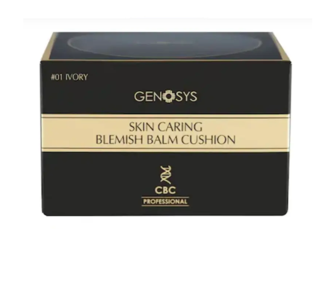 Genosys Skin Caring Blemish Balm Cushion 01 Ivory Refil 15 gr + 15 gr