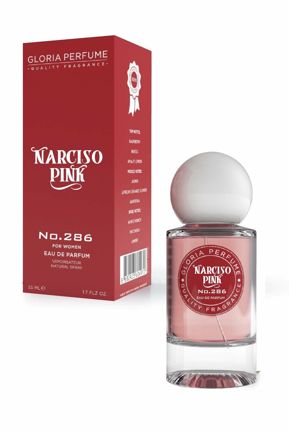 Gloria Perfume Narciso Pink Kadın Parfümü EDP 55 ml