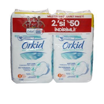 Orkid Ekstra Hassas Koruma 20Li 2. % 50 İndirimli
