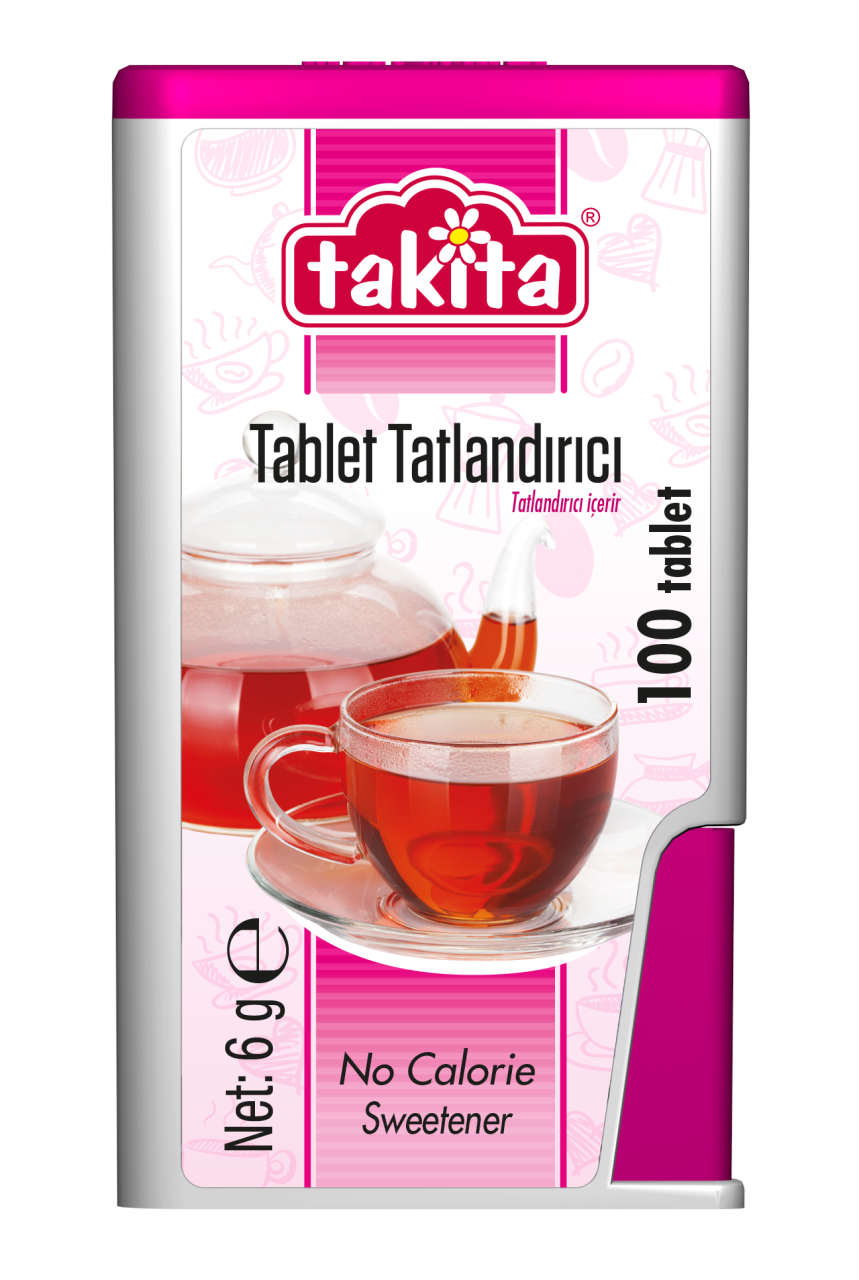 Takita Tablet Tatlandırıcı 100 Tablet