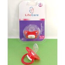 Life Care Baby Yuvarlak Uçlu Klasik Emzik 3 Numara 18+ Ay Mavi