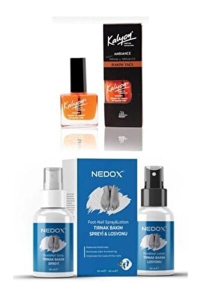 Nedox Tırnak Bakım Spreyi ve Losyonu 50 + 50 ml
