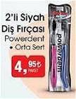 Powerdent Shine Siyah 2'li Diş Fırçası