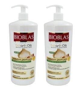 Bioblas Sarımsak Şampuanı 1000 ml 2 Adet