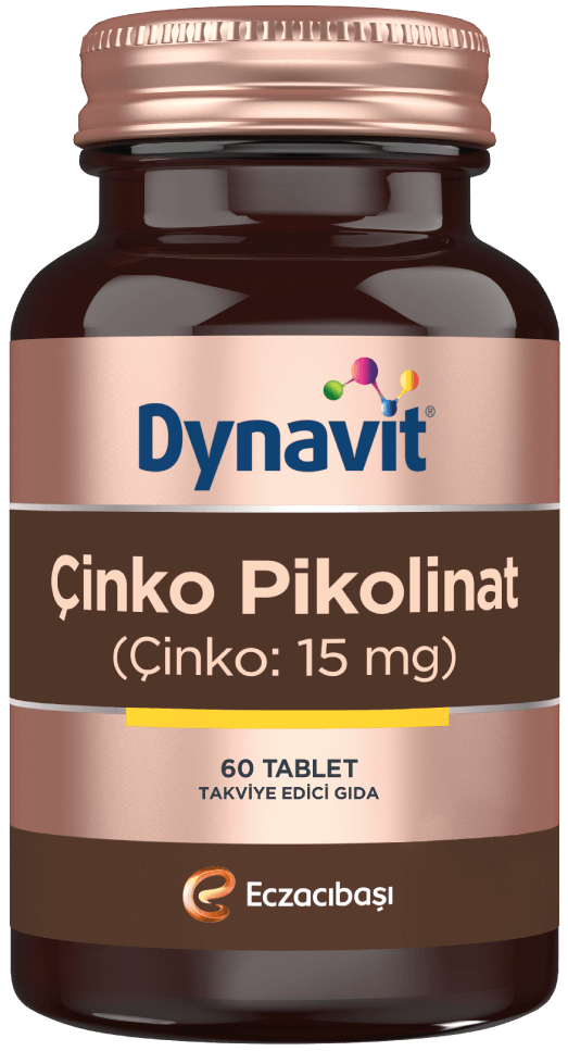 Dynavit Çinko Pikolinat 15 mg 60 Tablet