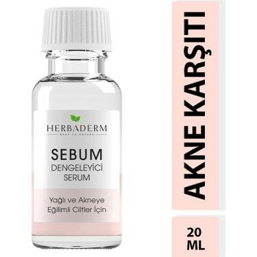 Herbaderm Sebum Dengeleyici Yağlı ve Akne Serum 20 ml