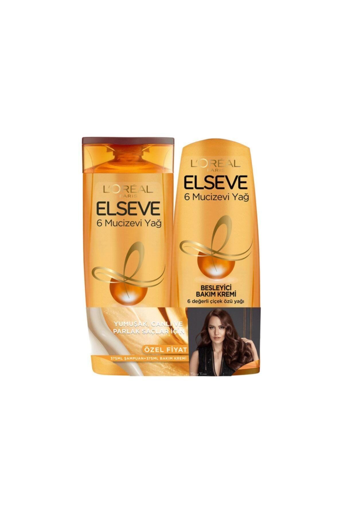 Elseve Şampuan 375 ml + Bakım Kremi 375 ml