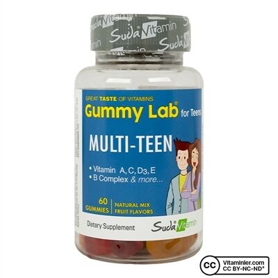 Suda Vitamin Gummy Lab Omegumm For Kids 60 Çiğnenebilir Form
