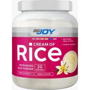 Bigjoy Sports Cream Of Rice 1000 gr - Vanilya