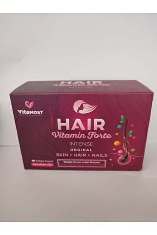 Vitamost Hair Vitamin Forte Intense 60 Soft Jel Kapsül