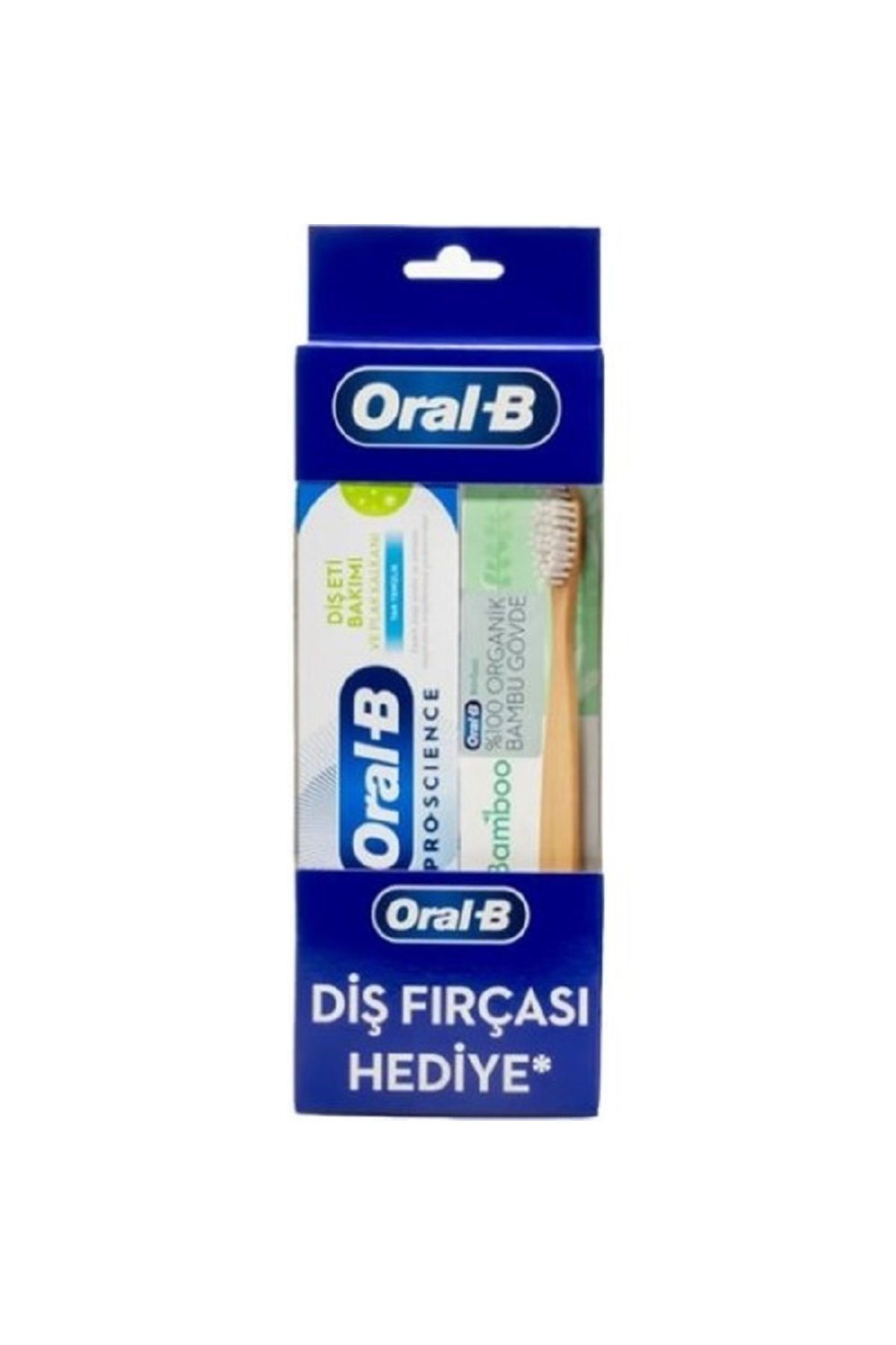 Oral-B Diş Eti Bakımı Diş Macunu 50 ml + Bamboo Diş Fırçası