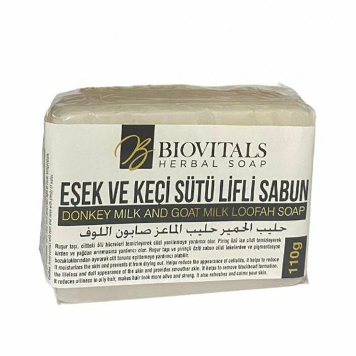 Bio Vitals Eşek ve Keçi Sütü Lifli Sabun 110 gr
