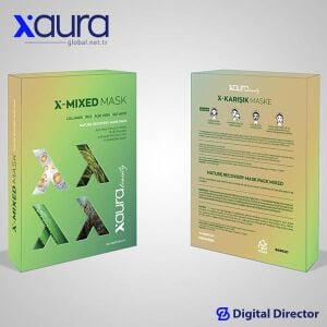 Xaura X-Mixed Mask 4'lü