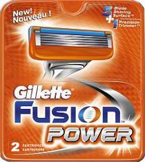 Gillette Fusion Power Biçak 2Li