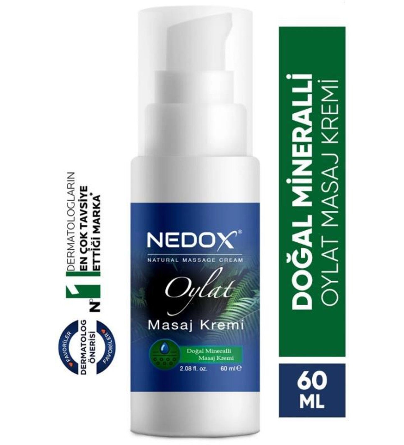 Nedox Doğal Mineralli Ağrı Kesici Oylat Masaj Kremi 60 ml