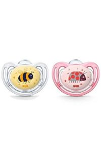 Nuk Free Style Silikon Emzik 18 -36 Ay 2'li