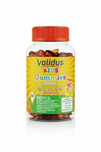 Validus Kids Safari Keçiboynuzu Vitamin A-C-D3 60 Gummies
