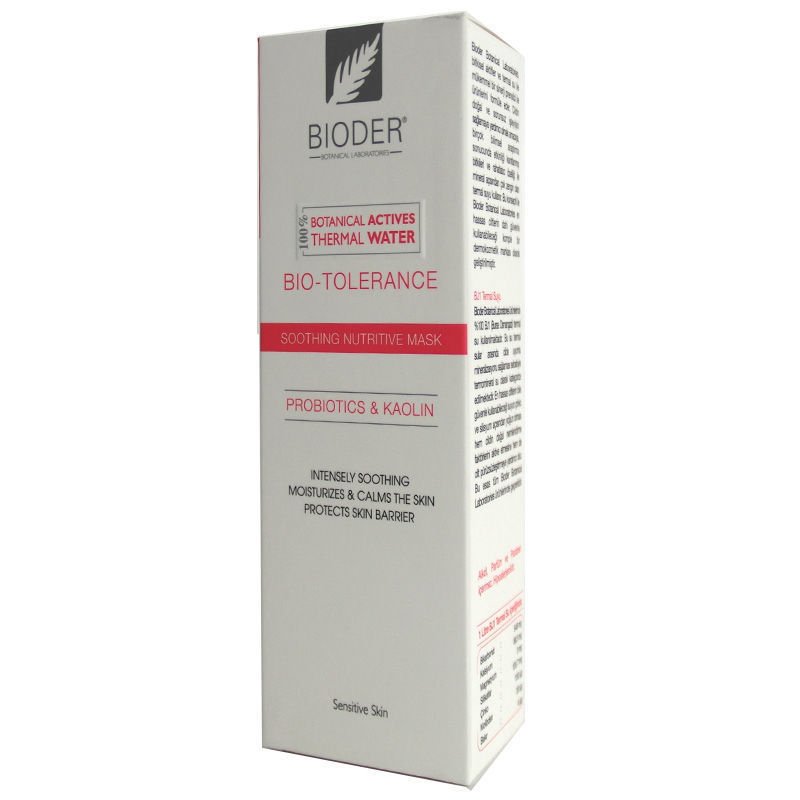 Bioder Bio-Tolerance Hassas Ciltler İçin Yatıştırıcı Maske 75Ml