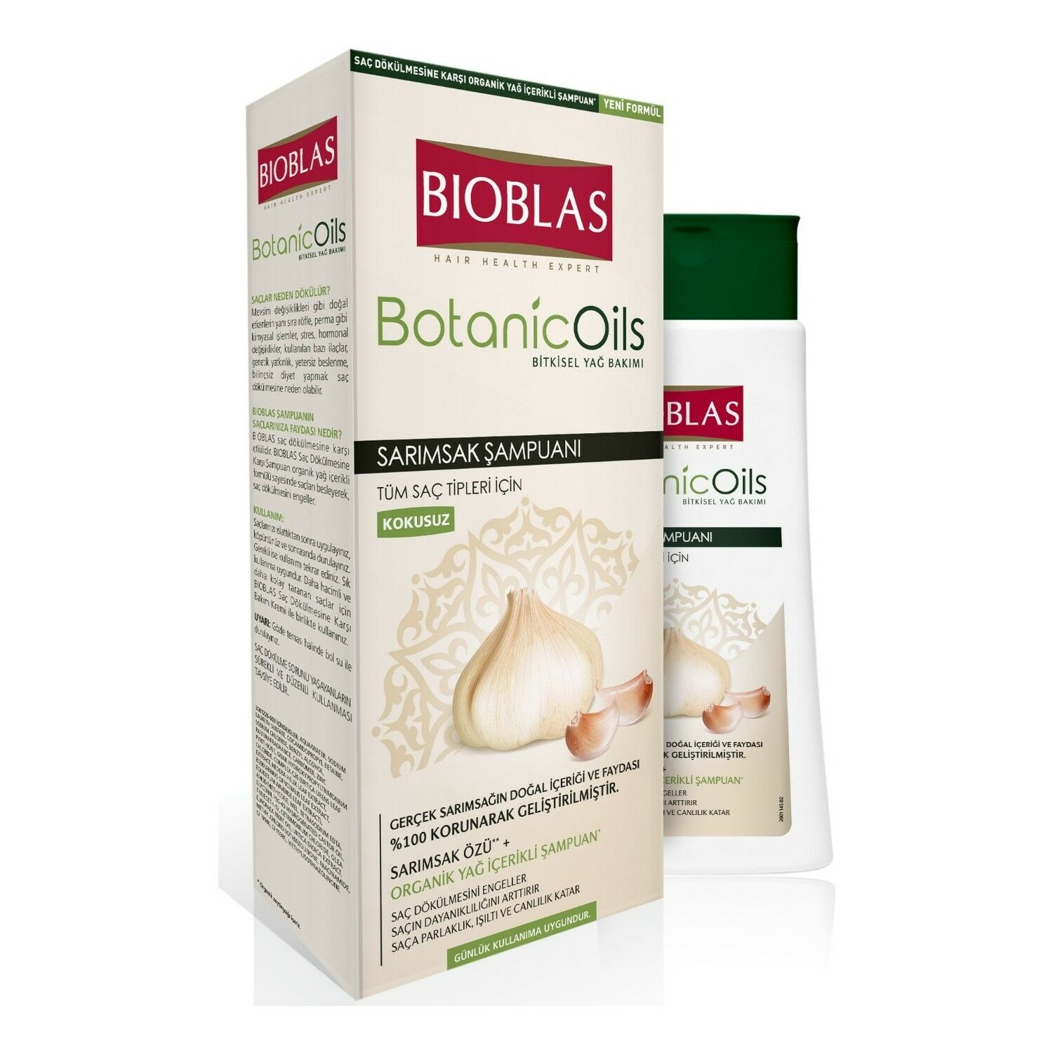 Bioblas Botanic Oils Sarımsak Şampuanı 360 ml