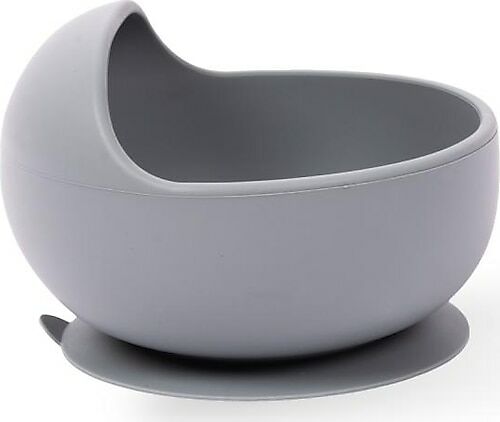 Sevi Bebe Vakum Tabanlı Silikon Kase - Gri