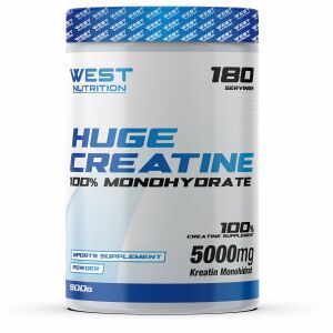 West Nutrition Huge Creatine Kreatin Monohidrat 900 gr 180 Servis Aromasız