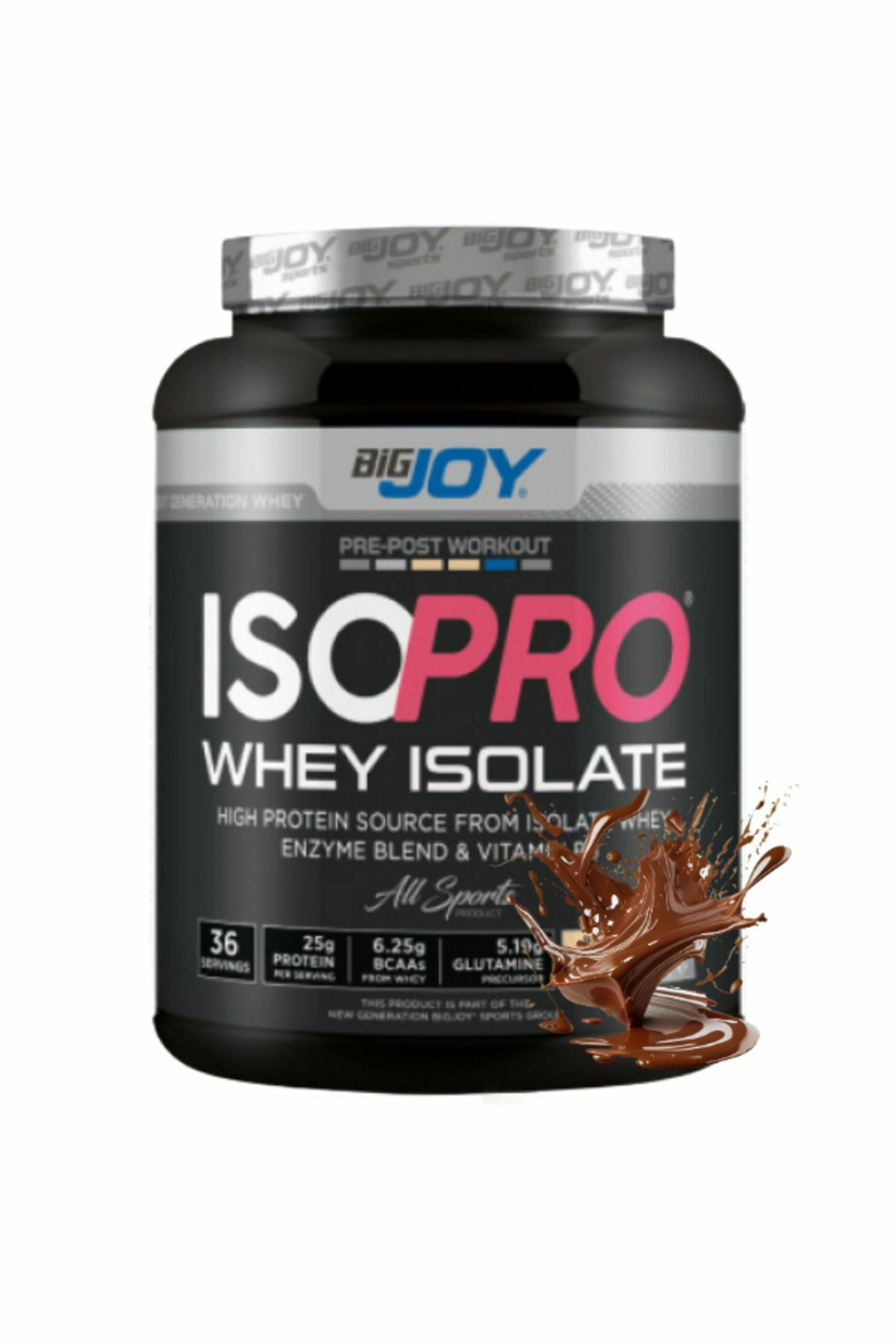 BigJoy Sports Isopro Isolate Whey Protein 1098 gr - Çikolata