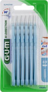 Gum Bi-Direction 0,9mm Arayüz Fırçası Mavi 2314