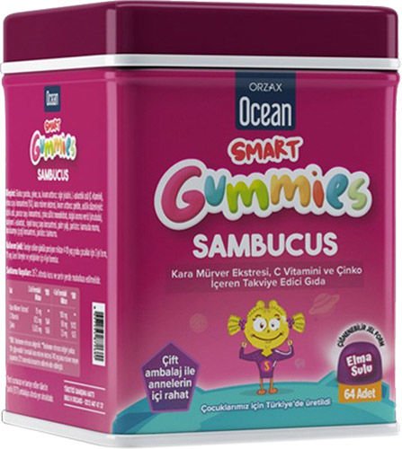 Ocean Smart Gummies Sambucus 8'li