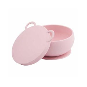 Sevi Bebe Vakum Tabanlı Silikon Kase - Pembe