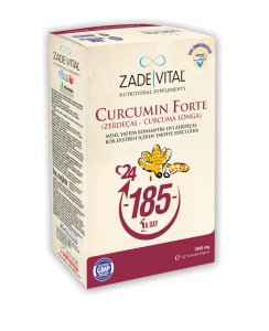 Zade Vital Curcumin 3 Al 2 Öde (Zerdeçal-Curcuma Longa) 60 Kapsül 500mg
