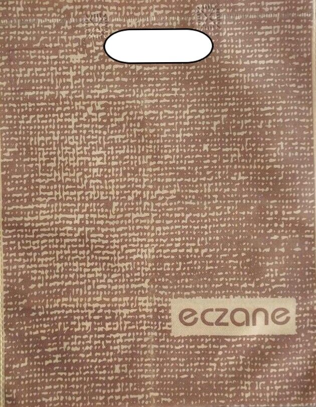 Eczane Çantası Hasır El Geçme Büyük Bez Çanta 30x37 1000 li Paket