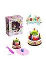 Vardem Oyuncak Kutulu Aksesuarlı Doğum Günü Pastası - Müzikli ve Işıklı