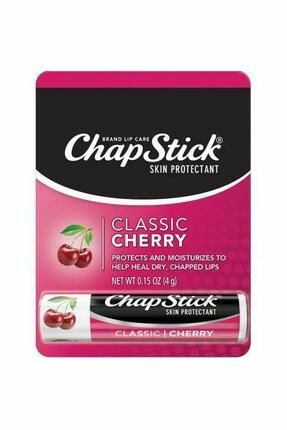 Chapstick Skin Protectant Cherry Lip Balm Tube