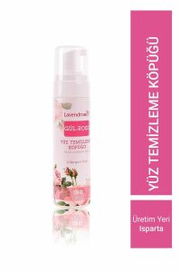 Lavendrose Hassas Ciltler İçin Yüz Temizleme & Makyaj Temizleme Köpüğü Gül Özlü 200 ml
